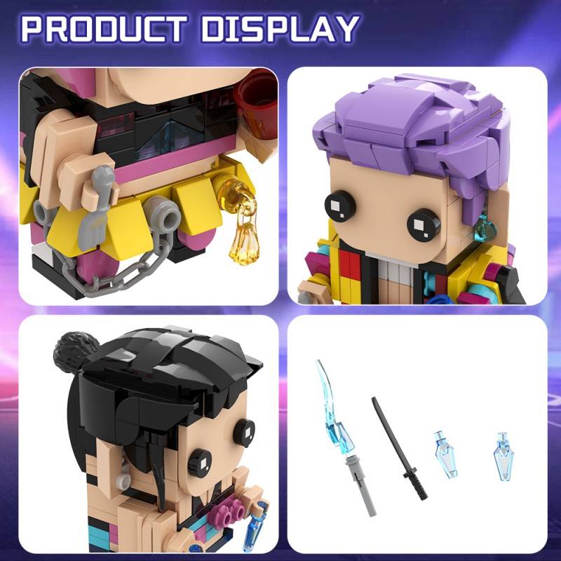 PixelBricks - Build Your Squad! Rumi, Mi-ra & Zoey Set - Image 3