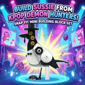 PixelBricks - Sussie the Magical Magpie